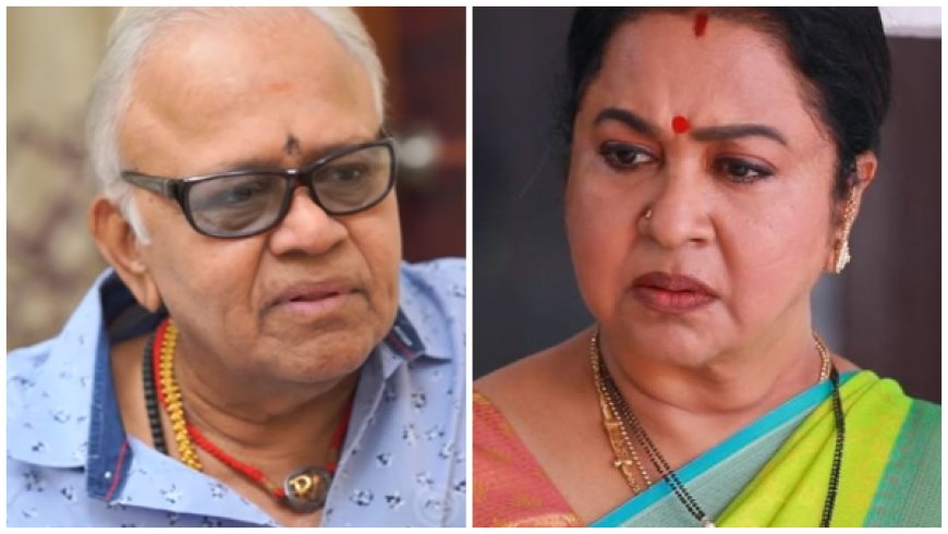 ராதிகாவுடன் என்ன சண்டை? பதில் சொல்ல ராதா ரவி மறுப்பு.. சட்டென மாறிய முகம்!