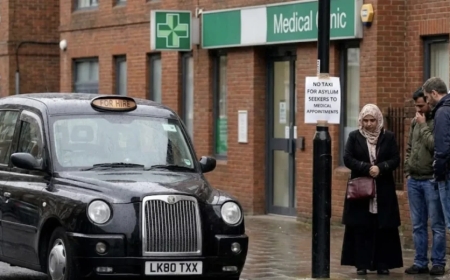 இங்கிலாந்தில் புதிய விதி: புகலிடம் கோருபவர்கள்  டாக்சியில் செல்ல தடை — விலக்கு பெறுபவர்கள் யார்?