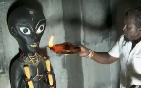 உலகிலேயே ஏலியனுக்காக கட்டப்பட்ட முதல் கோவில்: சேலத்தில் உருவான அதிசய ஸ்தலம்!