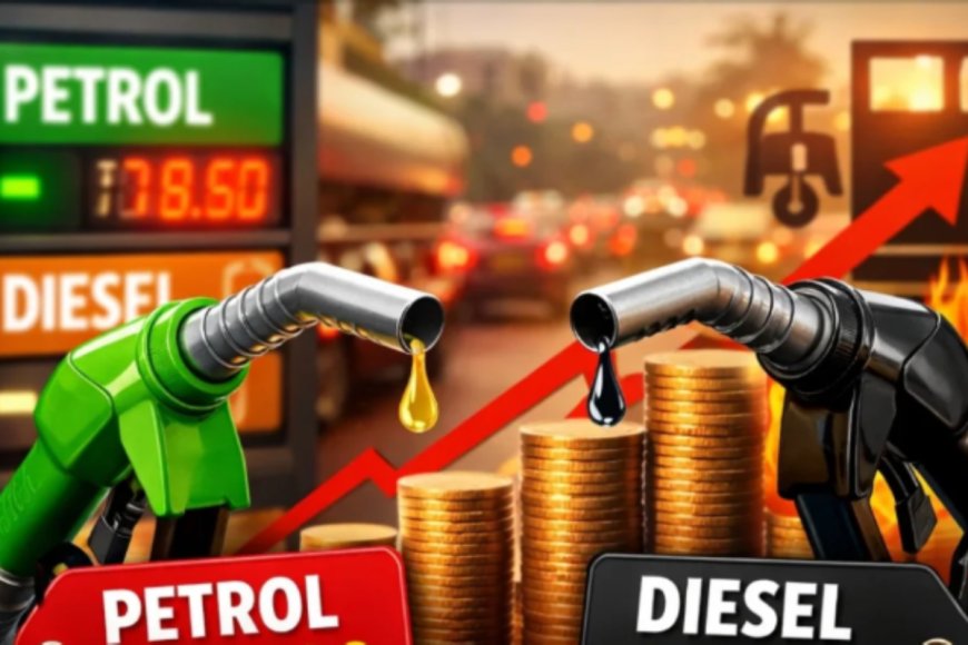 எரிபொருள் விலை அதிரடி உயர்வு: இன்று நள்ளிரவு முதல் புதிய விலைகள் அமலில்!