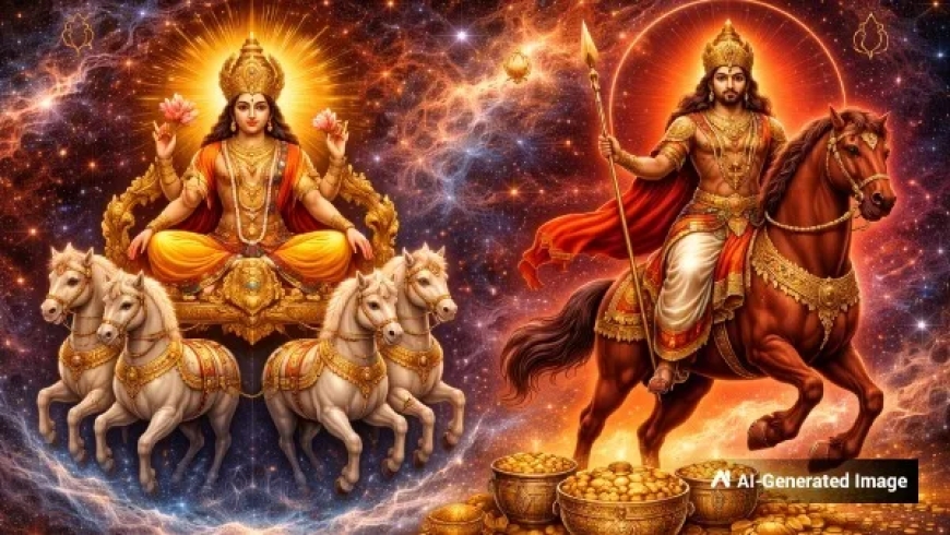 மங்களாதித்ய ராஜயோகம் 2026: ஏப்ரல் முதல் இந்த 3 ராசிகளுக்கு தொழிலில் ஏறுமுகம், பணமழை உறுதி!