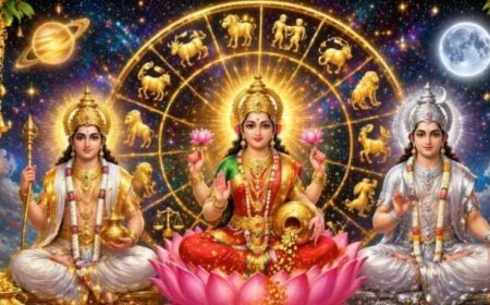 சந்திரன்–சுக்கிரன் சேர்க்கை: அரிய வைபவ லட்சுமி ராஜயோகம் – 3 ராசிகளுக்கு பணவரவு அதிகரிக்கும்!