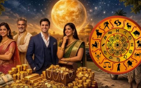 பஞ்சக்கிரஹி யோகம் 2026: மேஷத்தில் 5 கிரகங்கள் சங்கமம் – மே மாதத்தில் அதிர்ஷ்டம் ஜொலிக்கும் ராசிகள்