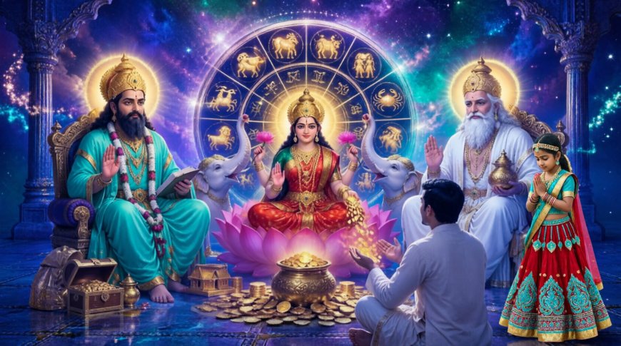 குரு-சுக்கிர சேர்க்கையால் கஜலட்சுமி ராஜயோகம்: மே 14 முதல் இந்த 3 ராசிகளுக்கு பண வரவு அதிகரிக்கும்!