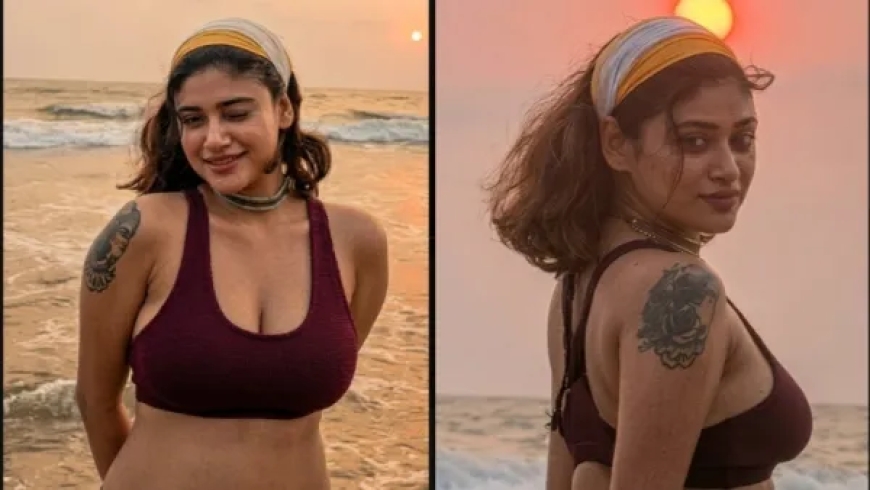 கடற்கரையில் கிளாமர் காட்டிய ஓவியா: புதிய வீடியோ வைரல்