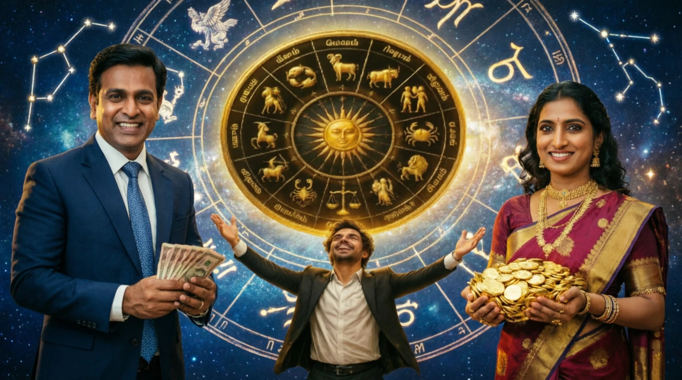 சரஸ்வதி யோகம் 2026: குரு-புதன்-சுக்கிரன் சேர்க்கையால் அதிர்ஷ்டம் பெறும் 4 ராசிகள்