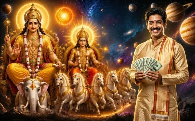12 ஆண்டுகளுக்கு பின் கடக ராசியில் குரு-சூரிய சேர்க்கை: ஜூலையில் இந்த 4 ராசிக்கு டபுள் ஜாக்பாட்!