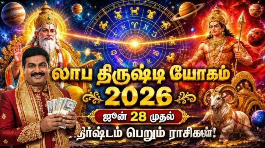 குரு-செவ்வாய் சேர்க்கையின் அதிரடி பலன்: இந்த 4 ராசிக்காரர்களுக்கு இரட்டிப்பு லாபம், பண பிரச்சனைக்கு முடிவு!