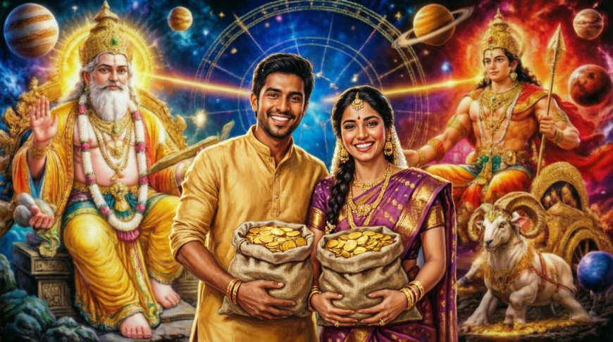 சுக்கிரன்-சந்திரன் இணைப்பு: கலாத்மகா யோகத்தில் டபுள் ஜாக்பாட் அடிக்கும் 3 ராசிகள் இவைதான்!