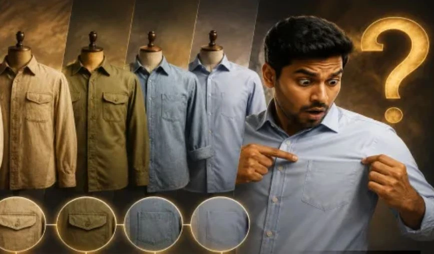 சட்டையின் பாக்கெட் ஏன் எப்போதும் இடதுபுறத்தில் மட்டுமே இருக்கும்? பலருக்கும் தெரியாத சுவாரஸ்யமான காரணங்கள்!