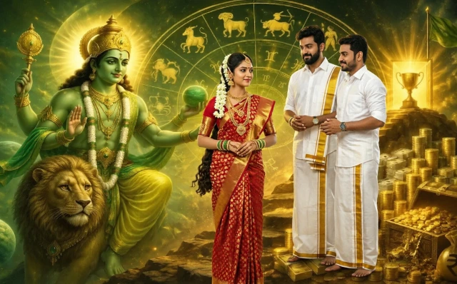 புதன் ஆயில்ய நட்சத்திரத்தில் நுழைதல்: இந்த 3 ராசிகளுக்கு புது சொத்து வாங்கும் யோகம்!