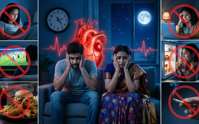 இதய ஆரோக்கியத்தை பாதுகாக்க வேண்டுமா? இரவு 8 மணிக்குப் பிறகு இந்த 6 பழக்கங்களைத் தவிர்த்துக்கொள்ளுங்கள்! 