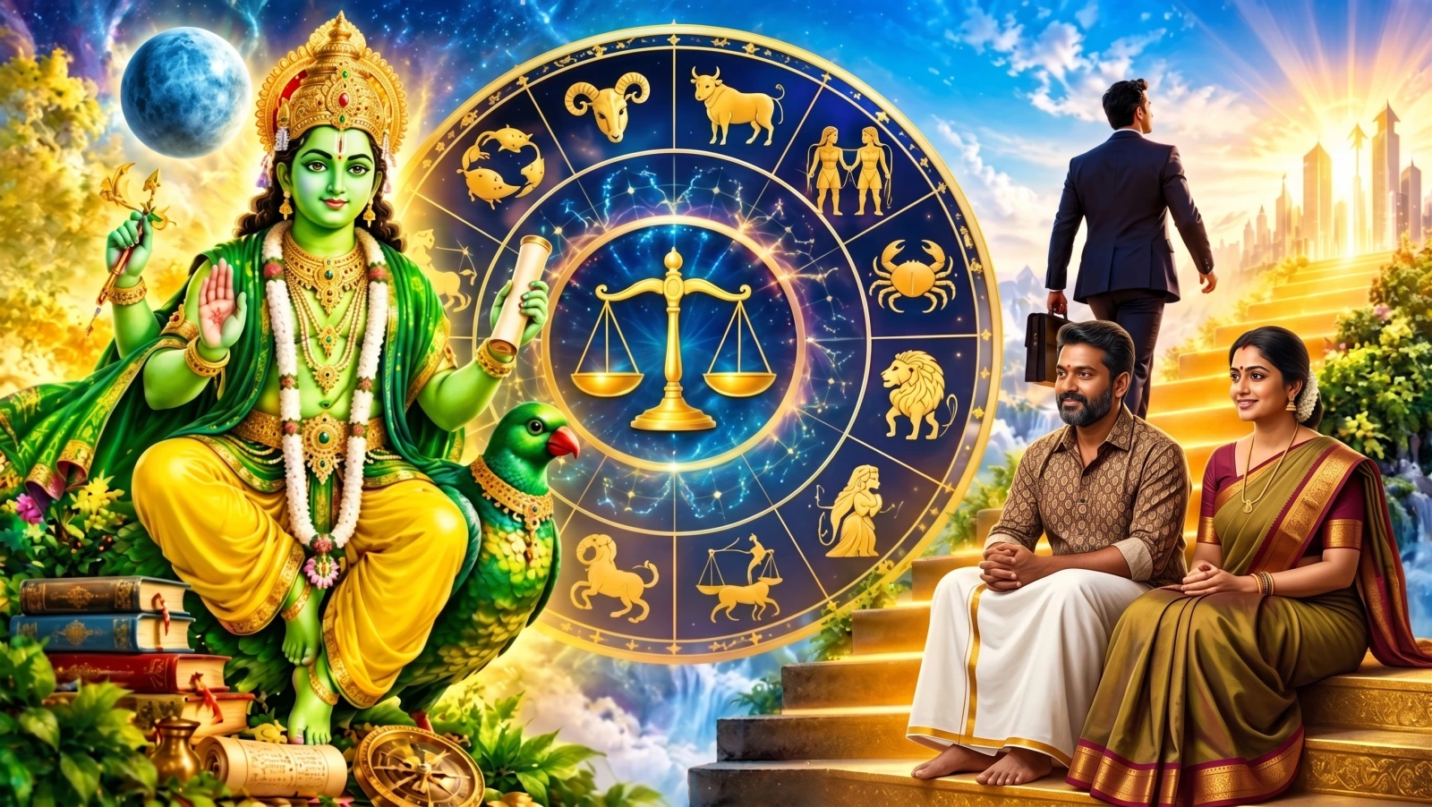 துலாம் ராசிக்குள் நுழையும் புதன் பகவான்.. இந்த 3 ராசிகளுக்கு தொட்டதெல்லாம் பொன்னாகும் ராஜயோகம்!