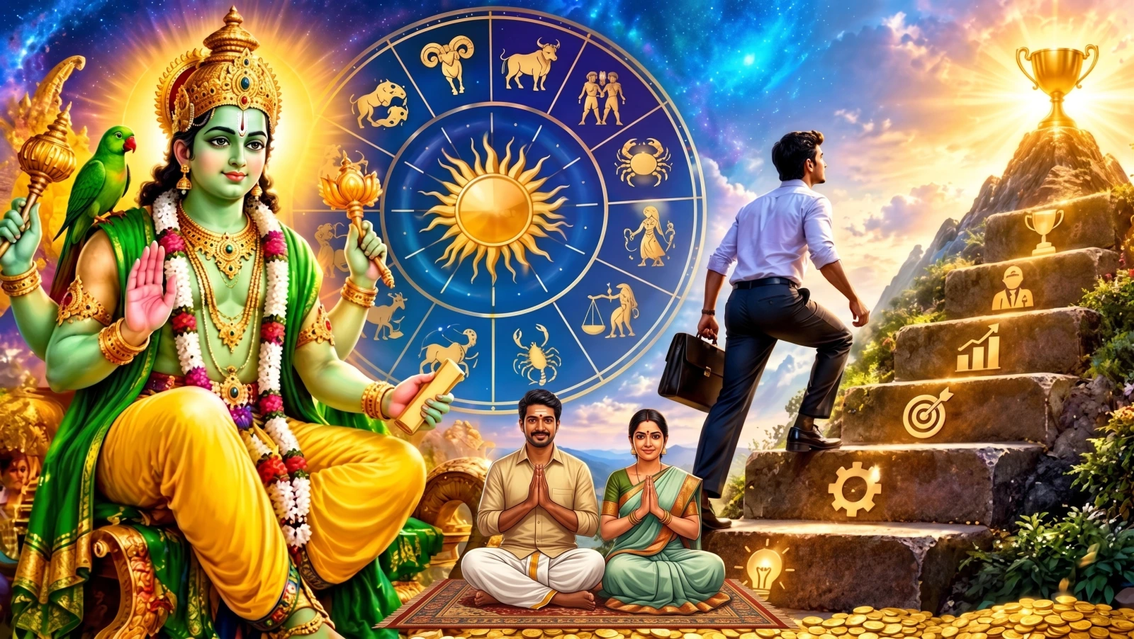 அதிர்ஷ்ட கதவு திறக்கும் நவபஞ்சம ராஜயோகம்: விநாயகர் சதுர்த்தி முதல் உச்சக்கட்ட லாபத்தை அள்ளப்போகும் 3 ராசிகள்!