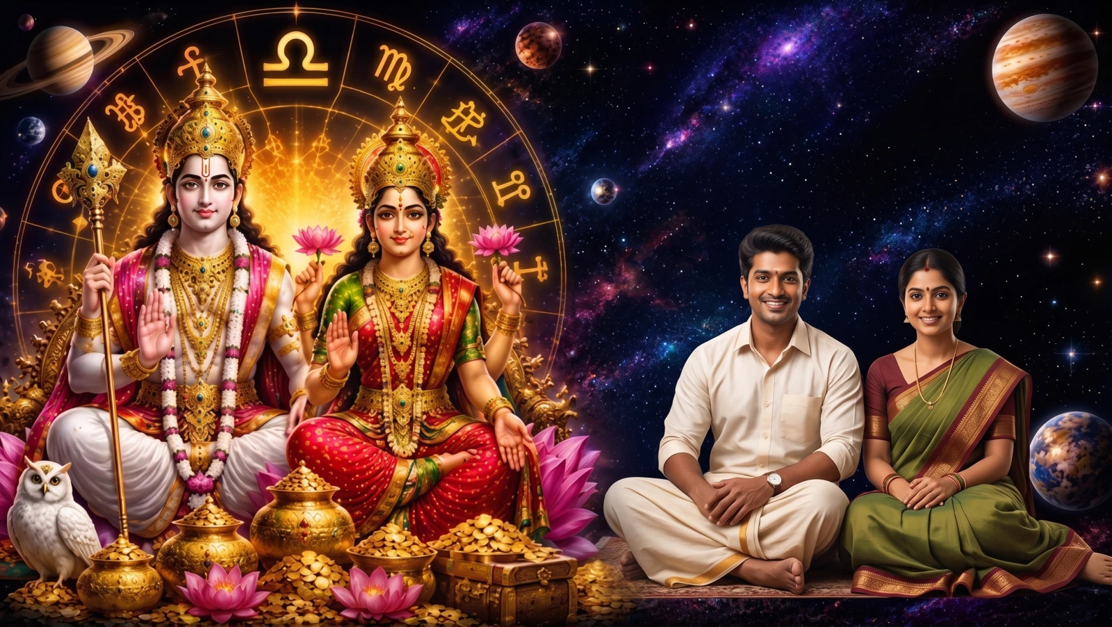 துலாம் ராசியில் சுக்கிரன் பெயர்ச்சி: மாளவ்ய ராஜயோகத்தால் 5 ராசிகளுக்கு அதிர்ஷ்டம்