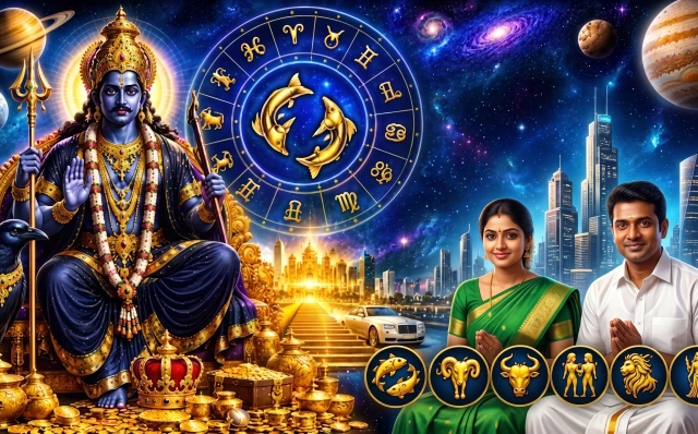 அதிர்ஷ்ட கதவு திறக்கும் 6 ராசிகள்: சனி வக்ர நிவர்த்தியால்  ராஜவாழ்க்கை யாருக்கு தெரியுமா? 