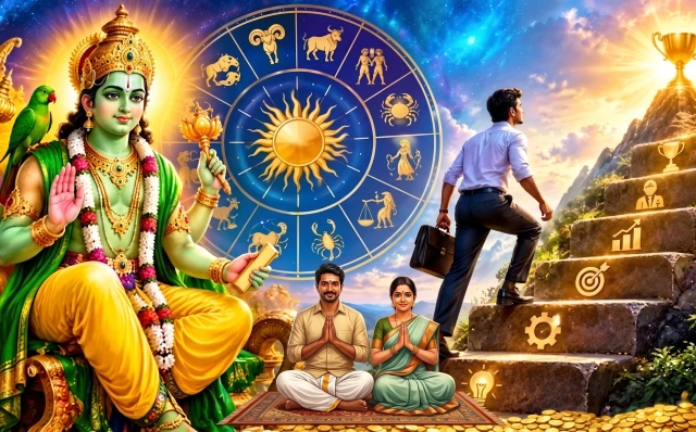 அதிர்ஷ்ட கதவு திறக்கும் நவபஞ்சம ராஜயோகம்: விநாயகர் சதுர்த்தி முதல் உச்சக்கட்ட லாபத்தை அள்ளப்போகும் 3 ராசிகள்!