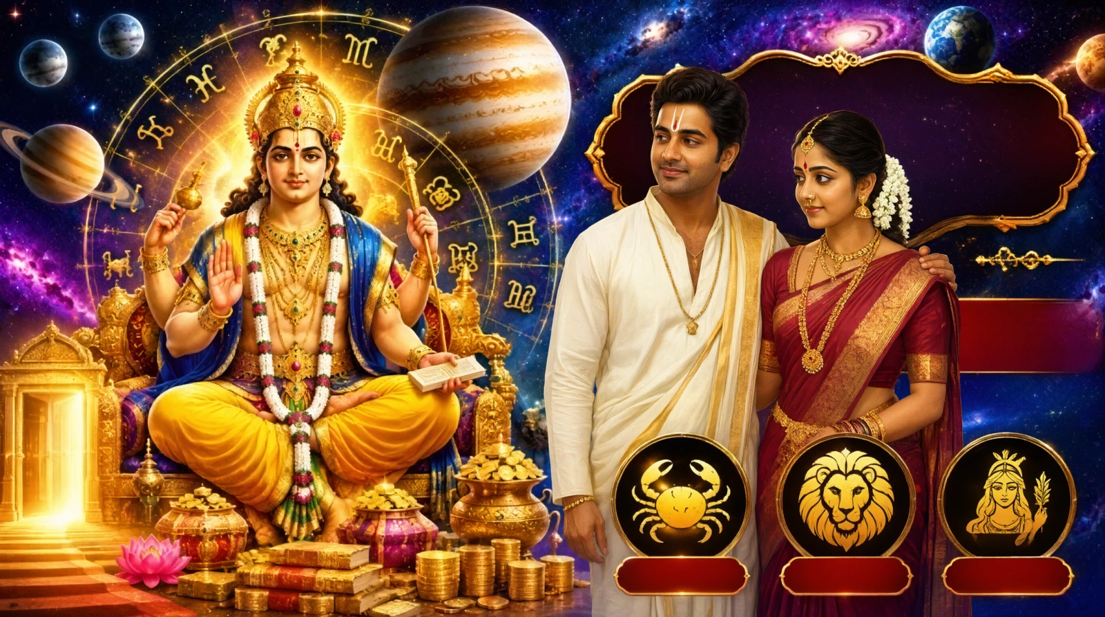 குரு பெயர்ச்சி 2026: சில ராசிக்காரர்களுக்கு காத்திருக்கும் அதிர்ஷ்டம்! வேலை, பணம், திருமணத்தில் என்ன மாற்றங்கள்?