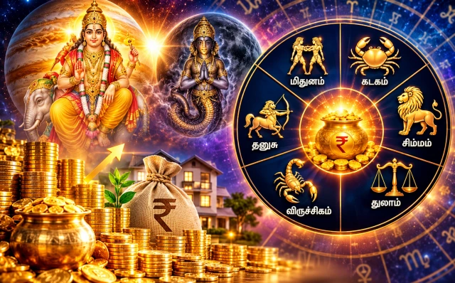 ஒக்டோபர் 31 முதல் குரு–கேது சேர்க்கை: திடீர் பணவரவு, சொத்து யோகம் கிடைக்குமா? அதிர்ஷ்டம் பெறப்போகும்  6 ராசிகள்!